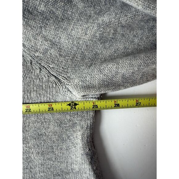 Eileen Fisher Cashmere Knit Pullover Sweater Women's Size LARGE Grey - Picture 7 of 8